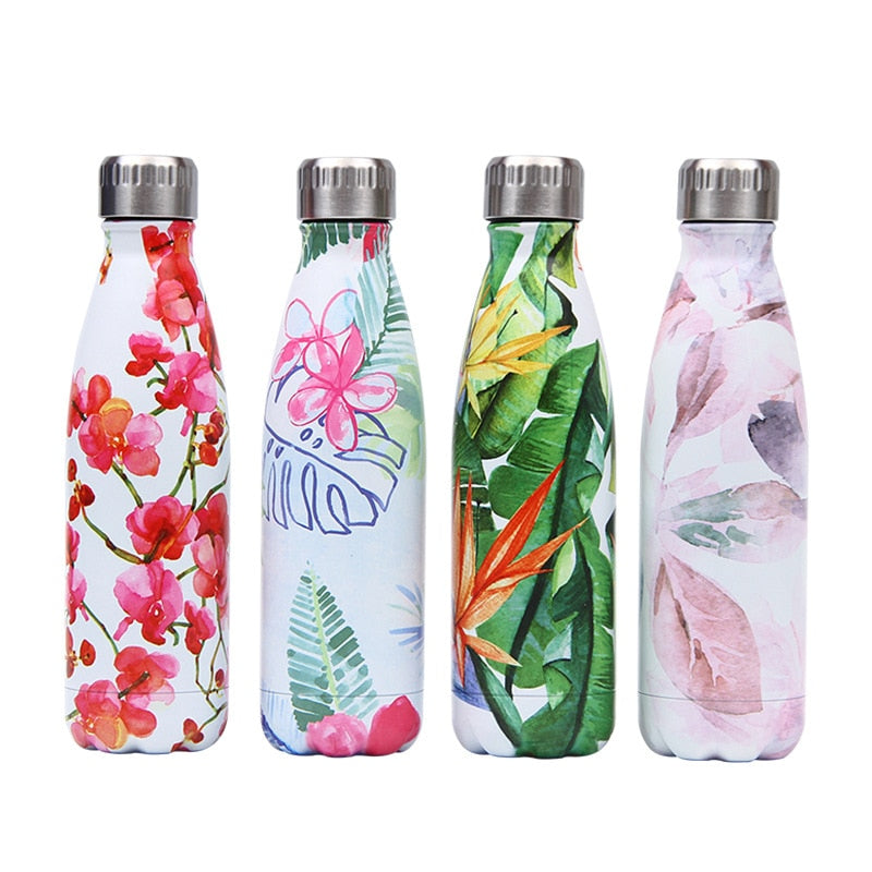 LOGO Custom Stainless Steel Bottle for Water Thermos Vacuum Insulated Cup Double-Wall Travel Drinkware Sports Flask