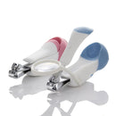 Foldable Baby Nail Clippers with Super Clear Magnifying Glass Children Pocket Finger Toe Nails Baby Care Newborn Cutting Tools