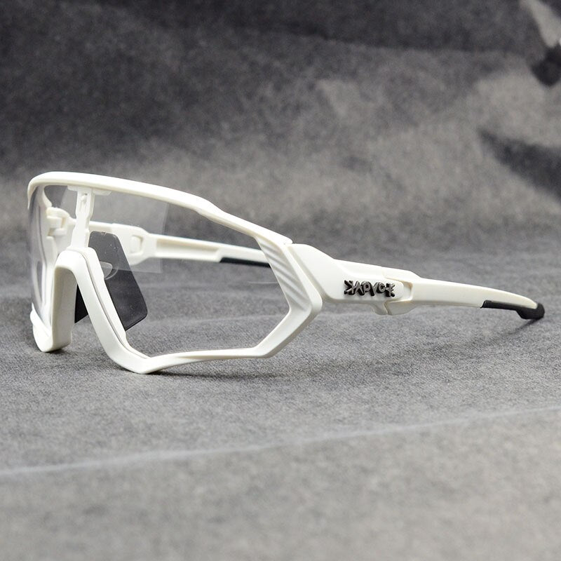 Brand New Photochromic Cycling Goggles Mountain Bike Cycling Glasses Outdoor Sports Cycling Sunglasses UV400 Eyewear 1 Lens