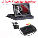 4.3&#39;&#39; HD Foldable Car Rear View Monitor Reversing LCD TFT Display Night Vision Backup Rearview Camera PAIL/NTSC for Vehicle