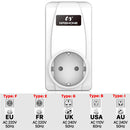 Nashone Thermostat 220v Temperature Controller Thermoregulator Wireless Temperature Sensor Warm Floor Thermostat with Socket EU