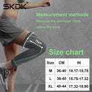 SKDK Warmth Sports Knee Brace Long Sleeve Cycling Running Workout Gym Sports Knee Pad Fitness Compression Knee Support