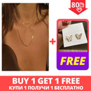 2021 Dünne Schlangenkette Halskette Für Frauen Mode Kragen Gold Halsband Halsketten Party Zubehör Minimalistischen Schmuck