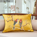Chinese embroidered decorative cushions flower cushion cover sofa cover pillow