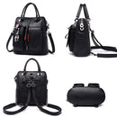 2020 Frauen Rucksäcke Weiches Leder Dame Reise Rucksack Schultaschen für Mädchen im Teenageralter Multifunktions Frauen Umhängetaschen Mochilas