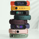 For Xiaomi mi band 3 4 5 Strap Bracelet Accessories Pulseira Miband Replacement Silicone Wriststrap Smart Wrist for Mi Band 5 4