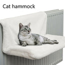 Pet Cat Animal Hammock Luxury Radiator Bed Hanging Winter Warm Fleece Basket Hammocks Metal Iron Frame Sleeping Bed for Cats