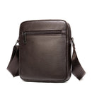 WESTAL Men's Shoulder Bag Casual Genuine Leather Messenger Bag Mini Men's Crossbody Bag Small Men's Sling Bag for Phone 7362