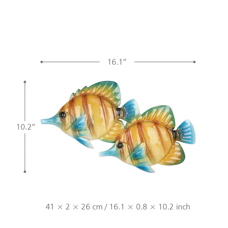 Tropische Fische, Wandbehang, Wanddekoration, kreative Ornamente, Basteln, Wandkunst, Meereslebewesen, Wandaufkleber für Kinderzimmer, dekorativ