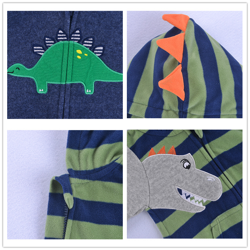 Orangemom Spring Fleece Baby Rompers Coats For Infant Clothes Hooded With Ear Lovely Camo Jumpsuits For Baby Boys Clothing Home