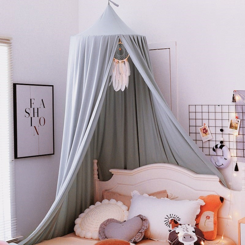 Baby Canopy Mosquito Children Room Decoration Crib Netting Baby Tent Viscose fiber Baby Mosquito Net Photography Props