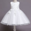 Pegeant Sequined Backless Kids Dresses for Girls Wedding Party Princess Dresses Baby Girls First Communion Layered Tutu Dresses