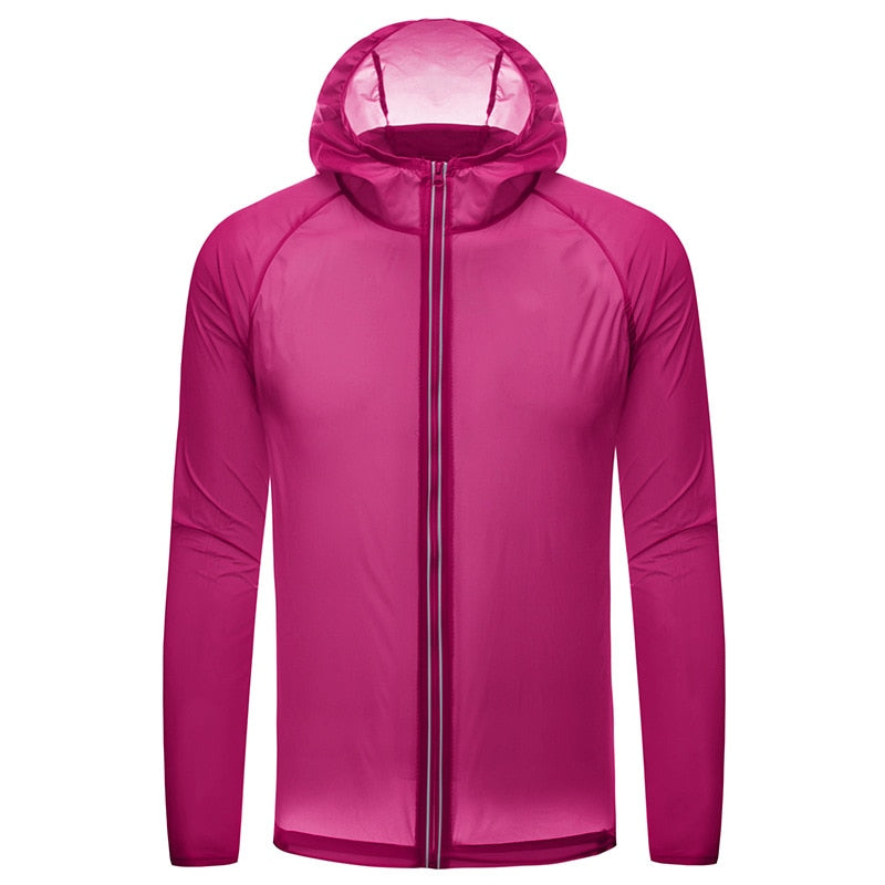 UPF50+ Sonnenschutz Camping Klettern Reise Wanderjacke Männer Frauen Anti-UV Radfahren Windjacke Schnell trocknend Laufender Hautmantel