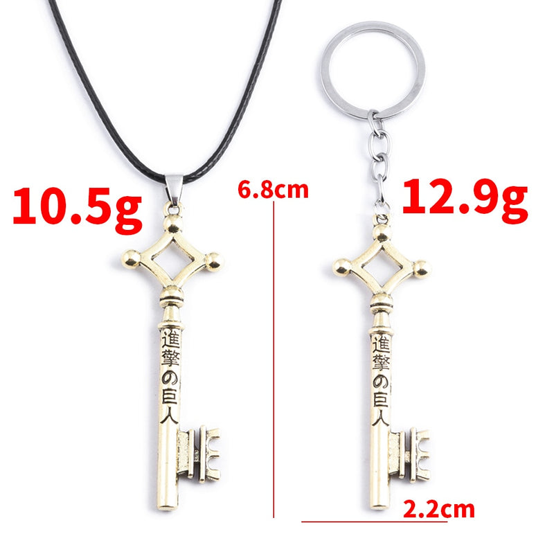 Wholesale Attack On Titan Keychain Anime Shingeki No Kyojin Wings of Liberty Scout Legion Emble Eren Key Pendant Keyring Jewelry