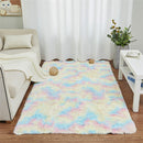 Topfinel Carpets Fluffy Rugs For Living Room Mat Bedroom Bedside Plush Carpet Floor Grey Mat Kids Home Decor Baby Crawling Mat