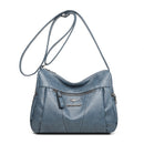 Many Pockets Shoulder Crossbody Bags for Women 2022 Brand Leather Ladies Designr Handbags Winter Style Messenger Bags Sac A Main