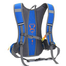 15L Deportes al aire libre Ciclismo Camping Mochila Senderismo Correr Bicicleta Equitación Hidratación Bolsa de agua Paquete Vejiga Mochila con casco Net