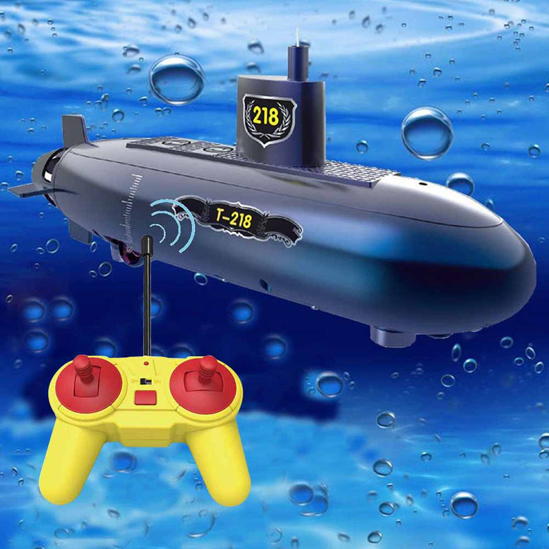 Divertidos juguetes submarinos RC, 6 canales, Mini Control remoto, modelo de barco bajo el agua, barco educativo para niños, barcos de juguete para niños
