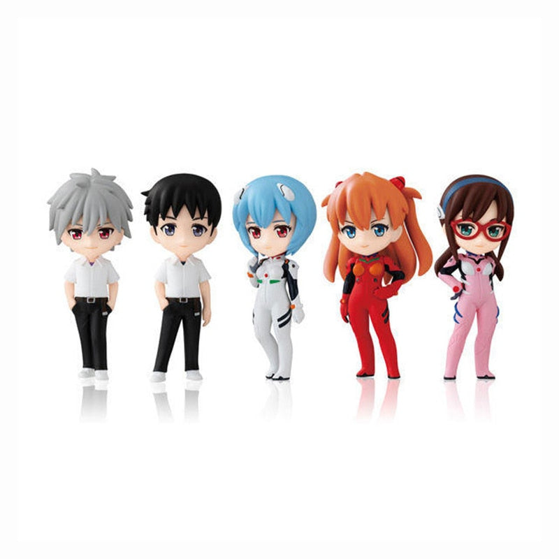 Original EVA Gashapon Anime Action Figure Spielzeug Sie können 2:22 Nagisa Ayanami Rei Asuka Langley Makinami PVC ABS Spielzeugpuppen vorrücken