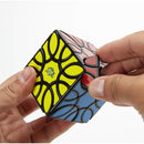 Lanlan Sunflower Magic Cube 3x3 Speed Stickers sticker Magic Cube Magico Puzzle baby kids toys