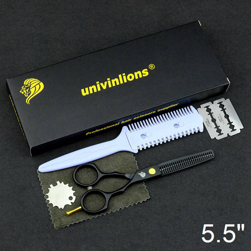 5,5/6,0 "oferta tijeras de pelo japonesas tijeras profesionales tijeras de peluquería baratas peluquero adelgazamiento maquinilla de afeitar corte de pelo