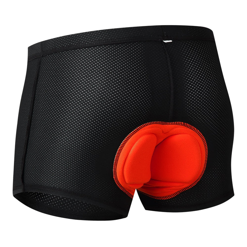 WOSAWE 2022 pantalones cortos de ciclismo con almohadillas para hombre de secado rápido transpirable bicicleta 5D Gel acolchado bicicleta ropa interior MTB ciclismo gel pantalones cortos