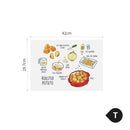 Nordic Hanging Wood Poster Calendar Hanger Frame Bread Fruit Posters Prints Wall Pictures for Home Living Room Kitchen Wall Art