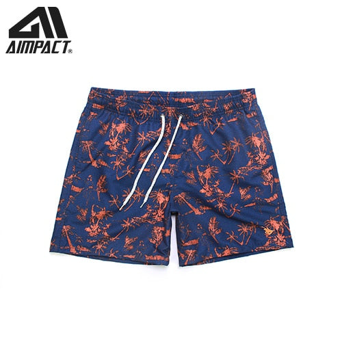 Tropical Summer Holiday Beach Swimming Short Trunks Fast Dry Men&