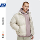 INFLATION Solid Color Down Jackets Mens Warm Stand Collar Loose Fit Classic Down Puffer Jacket Men Windproof Outwear 6022W