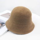 2020 Panamá cálido invierno sombrero de cubo para mujer para adolescentes sombrero de lana de fieltro para niña otoño e invierno moda piel negro gorra de hip hop