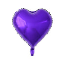 50pcs 18inch Star Heart Aluminum Balloons Inflatable Helium Balloon Birthday Party Decorations Kids Wedding Engagement  Globos