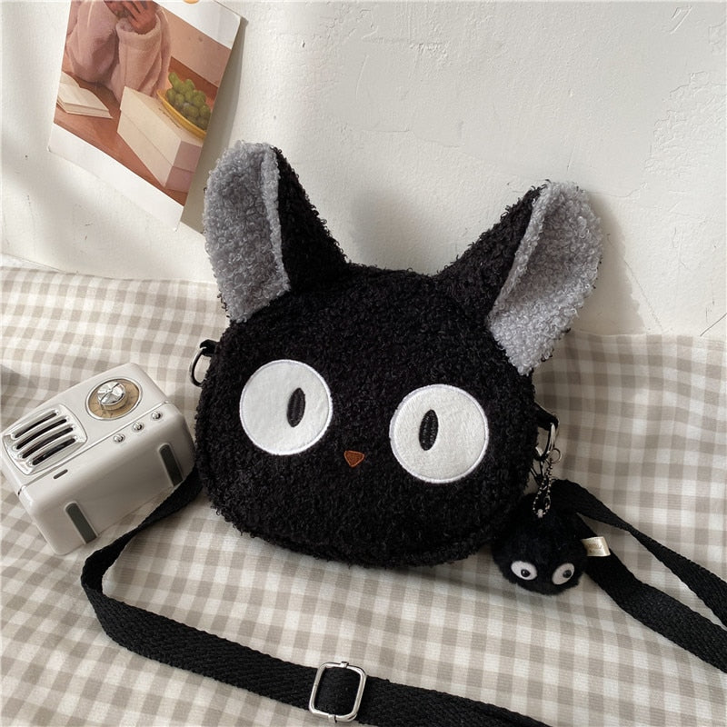 Japanese Style Kawaii Bag Women Cartoon Plush Shoulder Bag For Women 2021 New Crossbody Bag Small Phone&amp;Purse Bag Bolsa Feminina