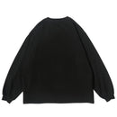 Camiseta de manga larga con gráfico de relámpago, camisetas Grunge de hada gótica para hombre, ropa informal gótica con estampado de Hip Hop, ropa de tendencia de otoño 2022