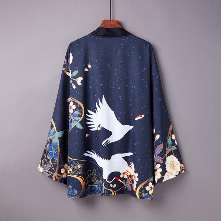 2020 Mode Herbst Mantel Japanischen Kimono Strickjacke Anime Kimono Haori Für Frau Mann Lose Student Langarm Oberbekleidung