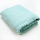Mantas de bambú para bebé de 120x120cm, mantas de Color liso para bebé, manta de gasa de algodón para recién nacido, Toalla de baño de muselina para bebé