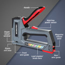 WORKPRO 6 in 1 Stapler Nail Gun Manual Staple Gun Stapler Upholstery Plastic Furniture Nailer Tool Heavy Duty Stapler for Home