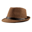 Wuaumx Spring Summer Straw Hat Women Jazz Hat Men Fedoras For Male Female Breathable Panama Sun Hat Wholesale Chapeu Feminino