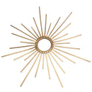 Goddess Halo Crown Sunburst Plastic Gold Met Gala Angel Spike Headpiece Cosplay Accessories