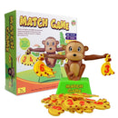 Montessori Math Match Game Board Toys Monkey Puppy Balancing Scale Number Balance Games Baby Learning Toy Animal Action Figures