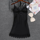 Sexy Womens Night Robe Strap Top Pajamas Suit Summer Two Piec Sleepwear Sets Casual Home Wear Nightwear Sleep Kimono Bath Gown