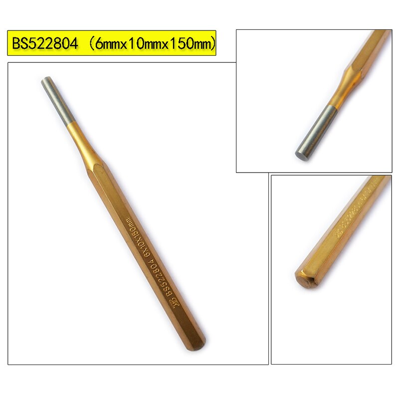 BOSI 1PC Center Punch Cold Chisel Solid Pin Punching