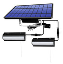 Candelabro solar de nuevo estilo con interruptor y cable de 3 m para exteriores, porche interior, balcón, exterior, interior, interruptor automático, luz solar