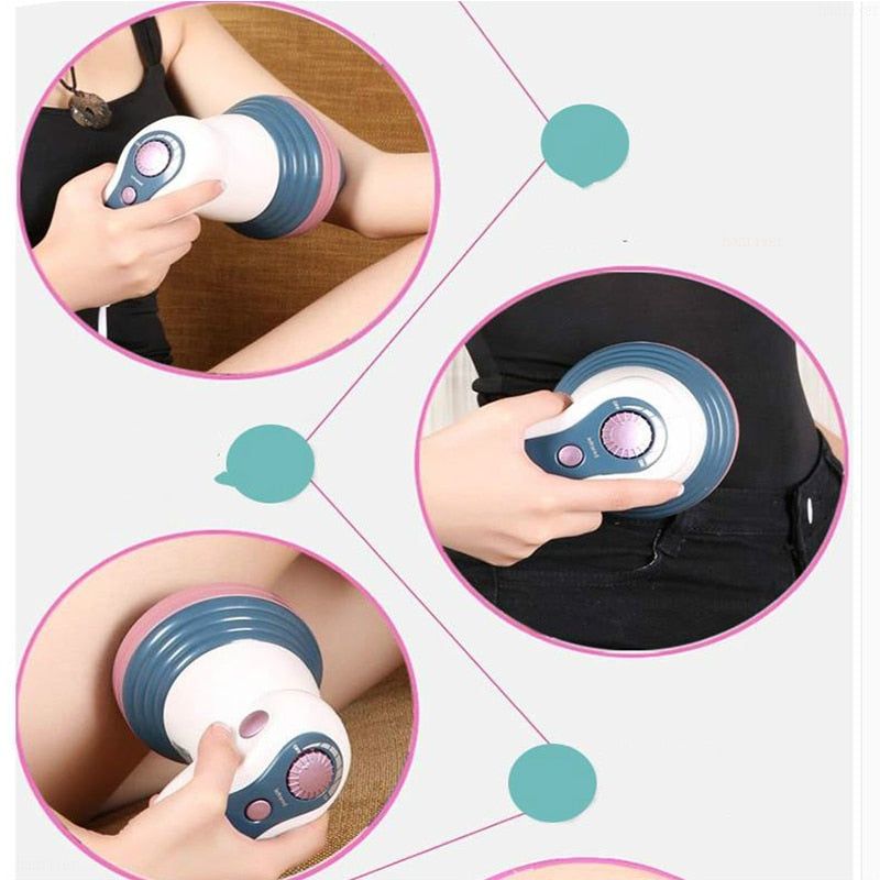 Elektrisches Körpermassagegerät, das Infrarot-Anti-Cellulite-Maschinen-Massage-Frauen-Ganzkörper-dünne Entspannungs-professionelle Schönheits-Werkzeugrolle abnimmt