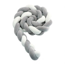 Parachoques de nudo para bebé de 1M/2M/3M/4M en la cama, almohada para recién nacido, cojín para cuna, parachoques para cuna, Tour De Lit Bebe Tresse