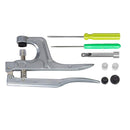 Juego de 360 ​​botones a presión de plástico T5 con alicates a presión, Kit de herramientas y contenedores organizadores, broches de fácil reemplazo, sastre familiar DIY