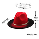 Hot Winter Autumn Imitation Woolen Women Men Ladies Fedoras Top Hat Jazz Caps European American Round Caps Bowler Hats 56-58CM