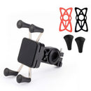 Univerola Bike Phone Mount for Motorcycle&amp;Bike Handlebars X-Clip Stand GPS Mount Bracket, Adjustable, Fits For iPhone 11/11 Pro