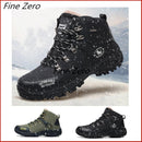 Botas de invierno para hombre, botas de nieve de invierno para hombre, botas de nieve impermeables muy cálidas para hombre, botines con cordones para hombre, zapatillas deportivas de otoño para exteriores
