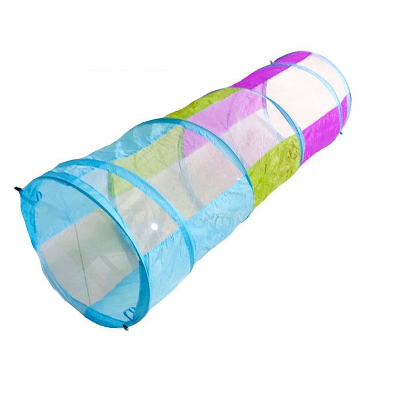 Heißer Verkauf Kinderspielzeug Krabbeltunnel Kinder Outdoor Indoor Toy Tube Baby Play Krabbelspiele Jungen Mädchen Bestes Geburtstagsgeschenk