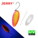 Jerry Serpent Micro Fishing Spoons Brass Wobbler Lake Area Trout Chub Perch Metal Lures Baubles